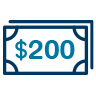 $200 Bonus Icon