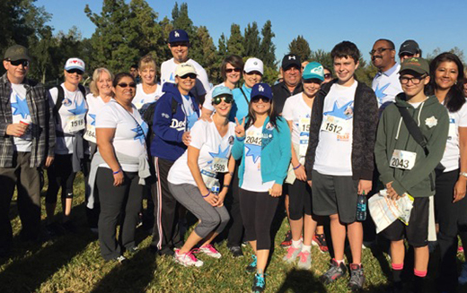 Employees Participate in Colon Cancer Walk