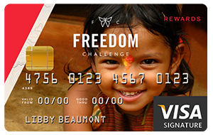 Freedom Challenge Visa Card