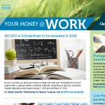 Your Money at Work Newsletter Winter 2018