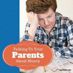 talk to parents about money