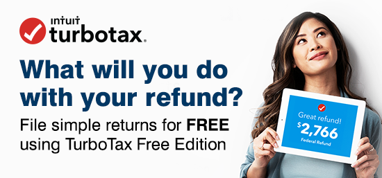 TurboTax - What will you do with your refund? File simple returns for FREE using TurboTax Free Edition