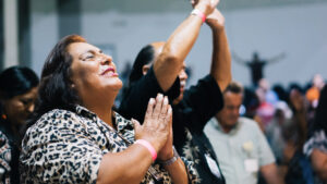 Worshipers in Latin America
