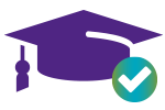 ACU Graduation Cap Student Icon