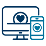 Online Giving Devices Icon