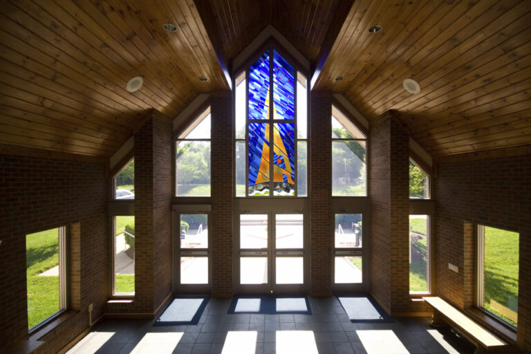 churchinternal stainedglass