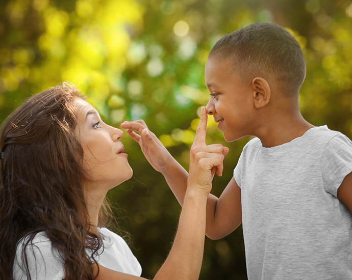 Foster Mom with Boy