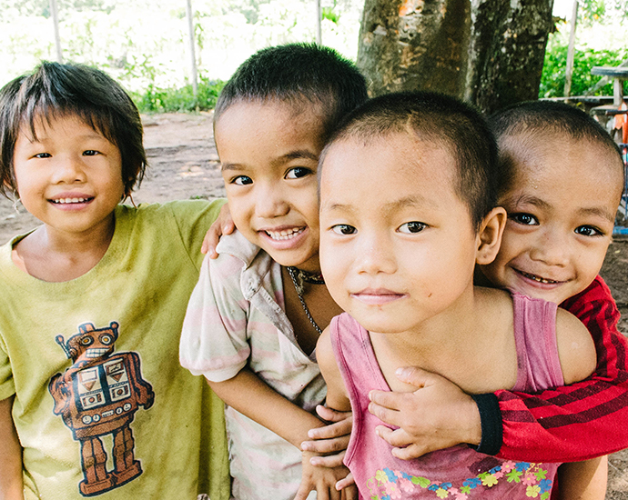 Orphan Asian Children