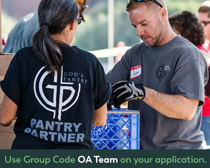 One&All Staff Use Group Code OA24 on your application