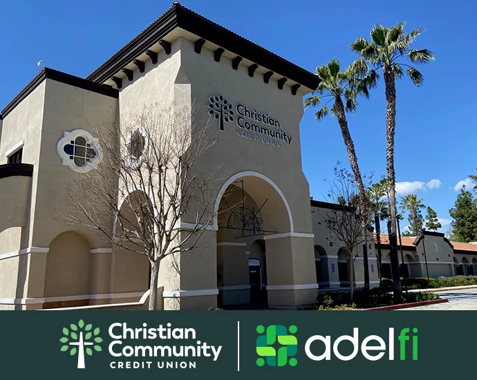 San Dimas Branch - CCCU + AdelFi Logos